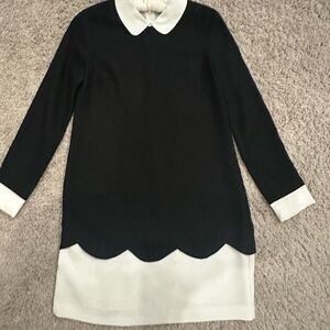 Beautiful black and white mini dress